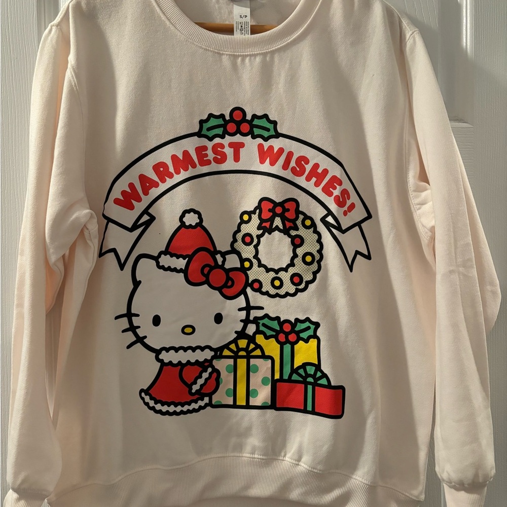Hello Kitty licensed sweatshirt BNWT